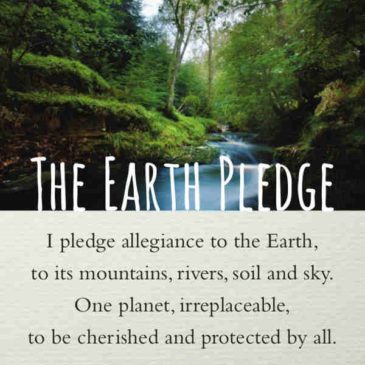Reciting the Earth Pledge—on Earth Day and Every School Day